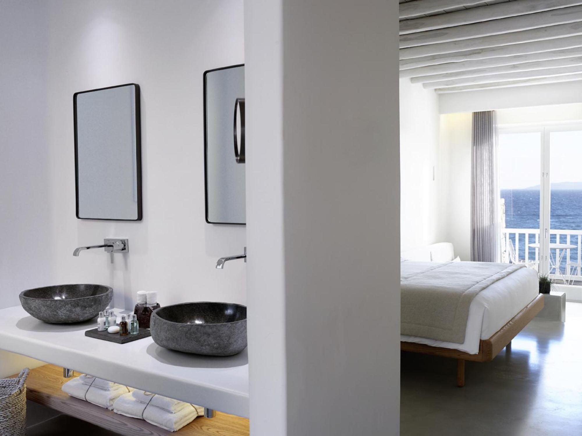 The Coast Bill&Coo-The Leading Hotels Of The World (Adults Only) Agios Ioannis Diakoftis Rum bild
